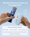 ANKER 621 MAGNETIC PORTABLE CHARGER MAGGO 5000MAH WIRELESS POWER BANK - BLUE - Like New