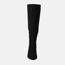 Juliet Holy Women’s Wide Calf Stacked Heel  Knee High Boots, Size: 8.5, Black - Like New