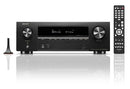 DENON AVR-X1800H 7.2 CHANNEL AV STEREO RECEIVER - 80W/CHANNEL - BLACK - Like New