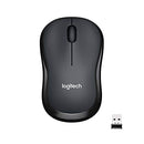 LOGITECH M220 SILENT WIRELESS MOUSE 2.4 GHZ USB RECEIVER DPI M220 - BLACK - Brand New