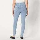 AEWM18490M25 Amazon Essentials Women's Mid-Rise Jegging Size 4 Short - ICED WASH - Brand New