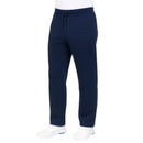 BLUE ICE MEN'S FLEECE SWEATPANTS WITH OPEN BOTTOM - SIZE: MEN XL - NAVY - Brand New