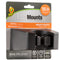 DUCK EASYMOUNTS MOP AND BROOM HOLDER - HEAVY DUTY WALL MOUNT RACK - BLACK - Brand New