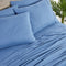 BIBB HOME 2000 COUNT 6-PIECE RAYON FROM BAMBOO SHEET SET - TWIN XL - OCEAN BLUE - Brand New