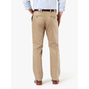 DOCKERS MEN'S SIGNATURE STRAIGHT NO CREASE - SIZE 36WX32L - NEW BRITISH KHAKI - Brand New