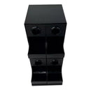 KEURIG 4CT PREMIUM MODULAR COMPARTMENT COFFEE ORGANIZER - BLACK - Like New