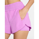AVIA WOMEN'S RUNNING SHORTS WITH BIKE LINER, 3" INSEAM - SIZE: S (4-6) - FLEUR - Brand New