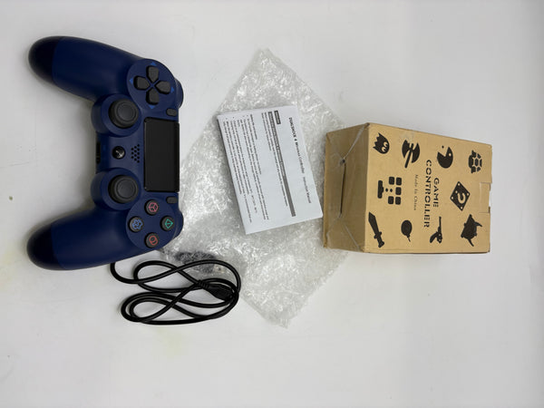 GENERIC DUALSHOCK 4 WIRELESS CONTROLLER - BLUE - Scratch & Dent