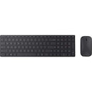 Microsoft Designer Bluetooth Desktop Keyboard Mouse Utra-Thin Wireless - BLACK - Brand New