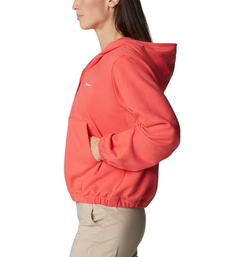 207363 Columbia Women's Trek French Terry Coverup Juicy M - Brand New