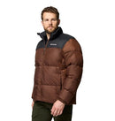 208686 COLUMBIA MENS PUFFECT III JACKET SIZE: MEN S - TOBACCO/BLACK - Brand New