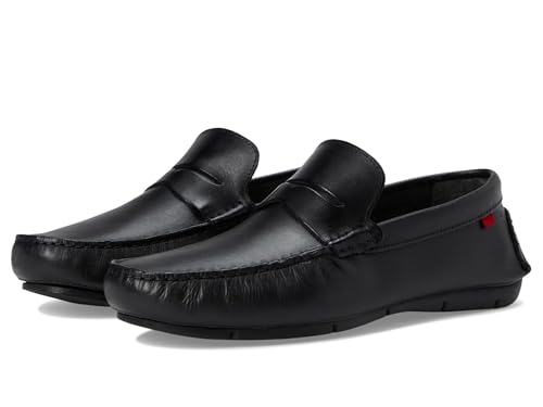Marc Joseph New York Mens Loafers Casual Slip On Shoes - Size 9.5, Black Napa - Like New