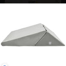 COSTWAY BED WEDGE PILLOW ADJUSTABLE MEMORY FOAM READ SLEEP BACK SUPPORT - GRAY - Like New