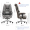 EXCEBET BIG AND TALL OFFICE CHAIR 400LBS WIDE SEAT LEATHER HIGH BACK EXECUTIVE - Like New
