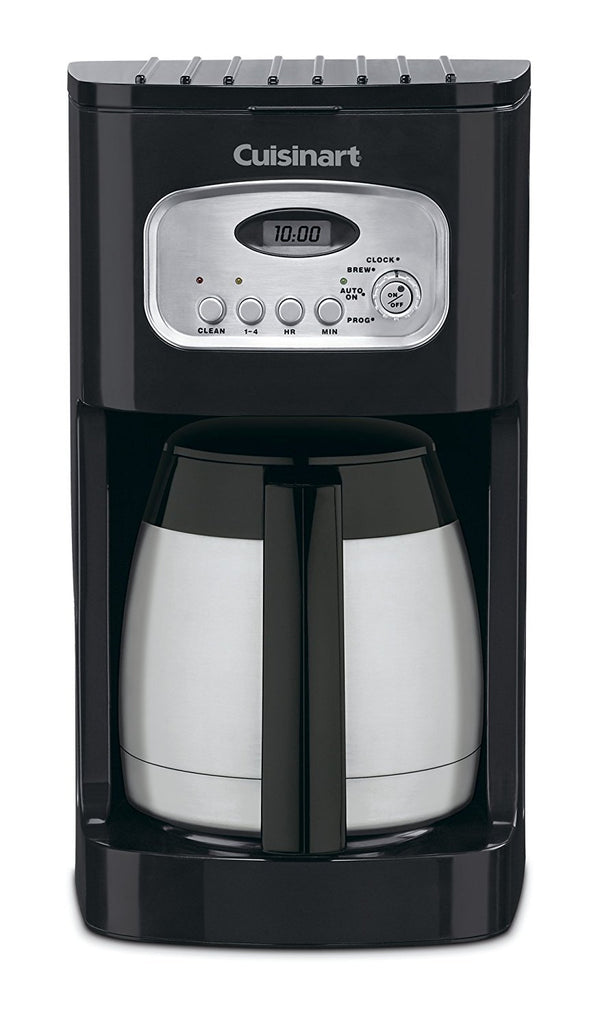 CUISINART DCC-1150BKFR 10 CUP THERMAL COFFEE MAKER - BLACK - Like New