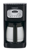 CUISINART DCC-1150BKFR 10 CUP THERMAL COFFEE MAKER - BLACK - Like New