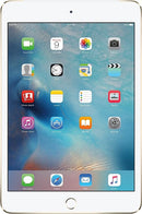 APPLE IPAD MINI 4 7.9" 32GB WIFI ONLY MNY32LL/A - GOLD - Like New