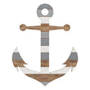Collins Large Wooden Anchor Wall Sculpture - Brand New
