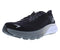 1123198 HOKA ONE ONE Men's Road Running Shoe Black White Size 6.5W - Like New