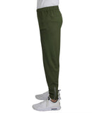 BLUE ICE MEN'S MOISTURE WICKING PERFORMANCE JOGGERS - SIZE: MEN M - OLIVE - Brand New