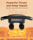 AERLANG MASSAGE GUN DEEP TISSUE MUSCLE MASSAGER BACK EM21 - BLACK - Like New