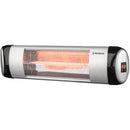 WESTINGHOUSE INFRARED ELECTRIC OUTDOOR HEATER - WALL MOUNTED - SILVER - Like New