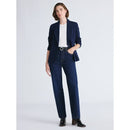 FREE ASSEMBLY WOMEN'S HIGH RISE STRAIGHT JEANS 30" INSEAM - SIZE: 8 - DREAM WASH - Like New