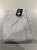BLUE ICE MEN'S MODERN FIT FLEECE JOGGER SWEATPANTS - SIZE: M - HEATHER GRAY - Brand New