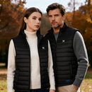 MRAWARM HEATED VEST, LIGHTWEIGHT ELECTRIC HEATED VEST MEN WOMEN S - BLACK - Like New