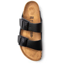0051193 BIRKENSTOCK UNISEX ARIZONA BLACK LEATHER SANDAL SIZE 7M/9W - Like New