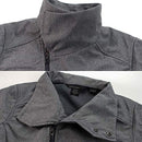 NORTH END NE705W LADIES' EDGE SOFT SHELL JACKET CONVERTIBLE COLLAR SIZE S - GREY - Like New