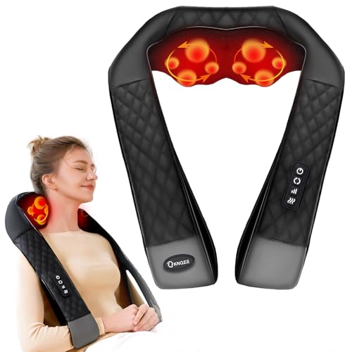 KNQZE Shiatsu Neck, Back, Body Muscle Pain Relief Massager - KN68 - Black - Like New