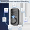 ULECOCE FINGERPRINT DOOR LOCK DEADBOLT HANDLE KEYLESS ENTRY - MATTE BLACK - Like New