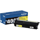 BROTHER GENUINE HIGH YIELD TONER CARTRIDGE TN433Y REPLACEMENT CARTRIDGE - YELLOW - Brand New
