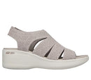 SKECHERS WOMEN'S PIER-LITE - MEMORY MAKER - SIZE: WOMEN 7 - TAUPE - Like New