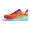 HOKA MEN'S CLIFTON 9 - SIZE: MEN 9.5 (AU/UK M9) (EU M43) - CERISE/CLOUDLESS - Like New