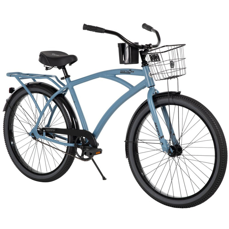 HUFFY HAWTHORN 26" ADULT CRUISER BIKE - STONE BLUE - Like New