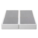 ZINUS SLEEP MASTER 9 INCH HIGH PROFILE BIFOLD BOX SPRING, QUEEN - WHITE - Like New