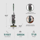 SHARK FROWNISH SWIVEL PRO PET UPRIGHT VACUUM, SELF-CLEANING BRUSHROLL - ZU51 - Like New