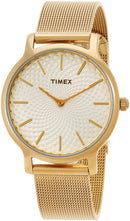 TIMEX METROPOLITAN QUARTZ DIAL LADIES WATCH - CHAMPAGNE - Like New