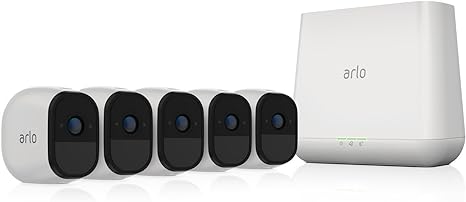 arlo PRO Wireless Home Security Camera System HD Video VMS4530-100NAR - WHITE Like New