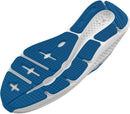 3024878 Under Armour Men's Charged Pursuit 3 Running Shoe White/Cruise Blue 9.5 - Like New