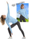 FKEEP WOMEN'S SUN SHIRTS LONG SLEEVE ATHLETIC UPF 50+ TOP WOMEN XS - LIGHT BLUE - Brand New