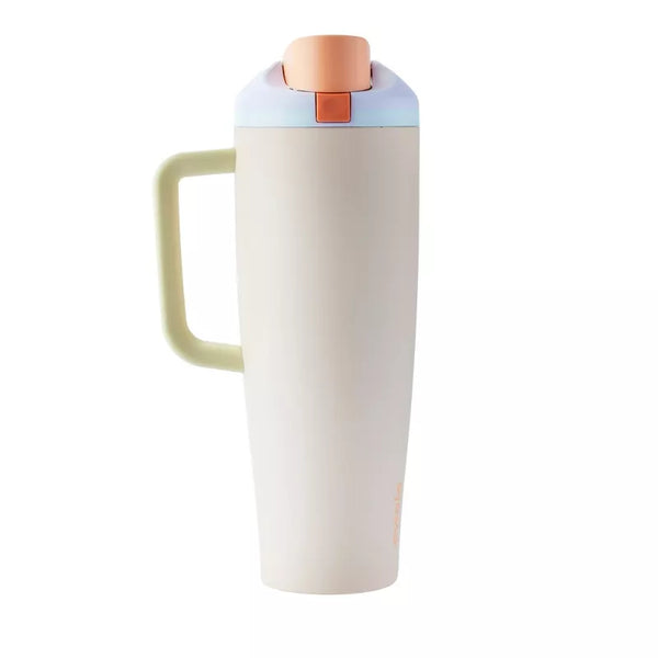 OWALA 40OZ FREESIP TUMBLER STAINLESS STEEL WATER BOTTLE - SANDY - Scratch & Dent