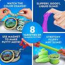 BLUE MARBLE NATIONAL GEOGRAPHIC MEGA SLIME KIT & PUTTY LAB 4 TYPES OF SLIME - Brand New