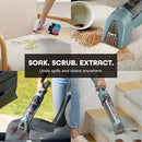 SHARK STAINFORCE CORDLESS SPOT CLEANER DUAL  POWERED STAIN CLEANING GREEN - Like New