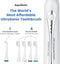 AquaSonic Home Dental Center Rechargeable Power Toothbrush Smart Flosser - White Like New