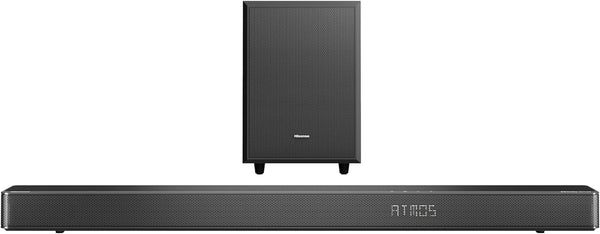 Hisense AX3125H 3.1.2Ch Sound Bar with Wireless Subwoofer, 440W - Black Like New