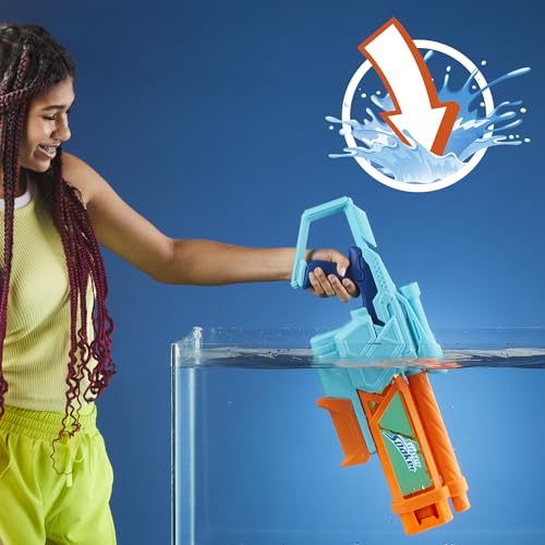 NERF SUPER SOAKER 33.9FL OZ BLASTER WATER TOYS G0999 - MULTI COLOR - Like New