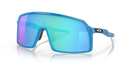 OAKLEY SUTRO SUNGLASSES - SKY BLUE FRAME, PRIZM SAPPHIRE LENSES, 140MM - Like New